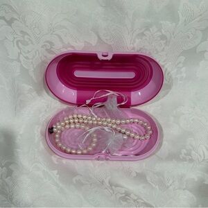 NEW (NIP) Tupperware Pink Stuffable Accessory Organizer (Jewelry not included)